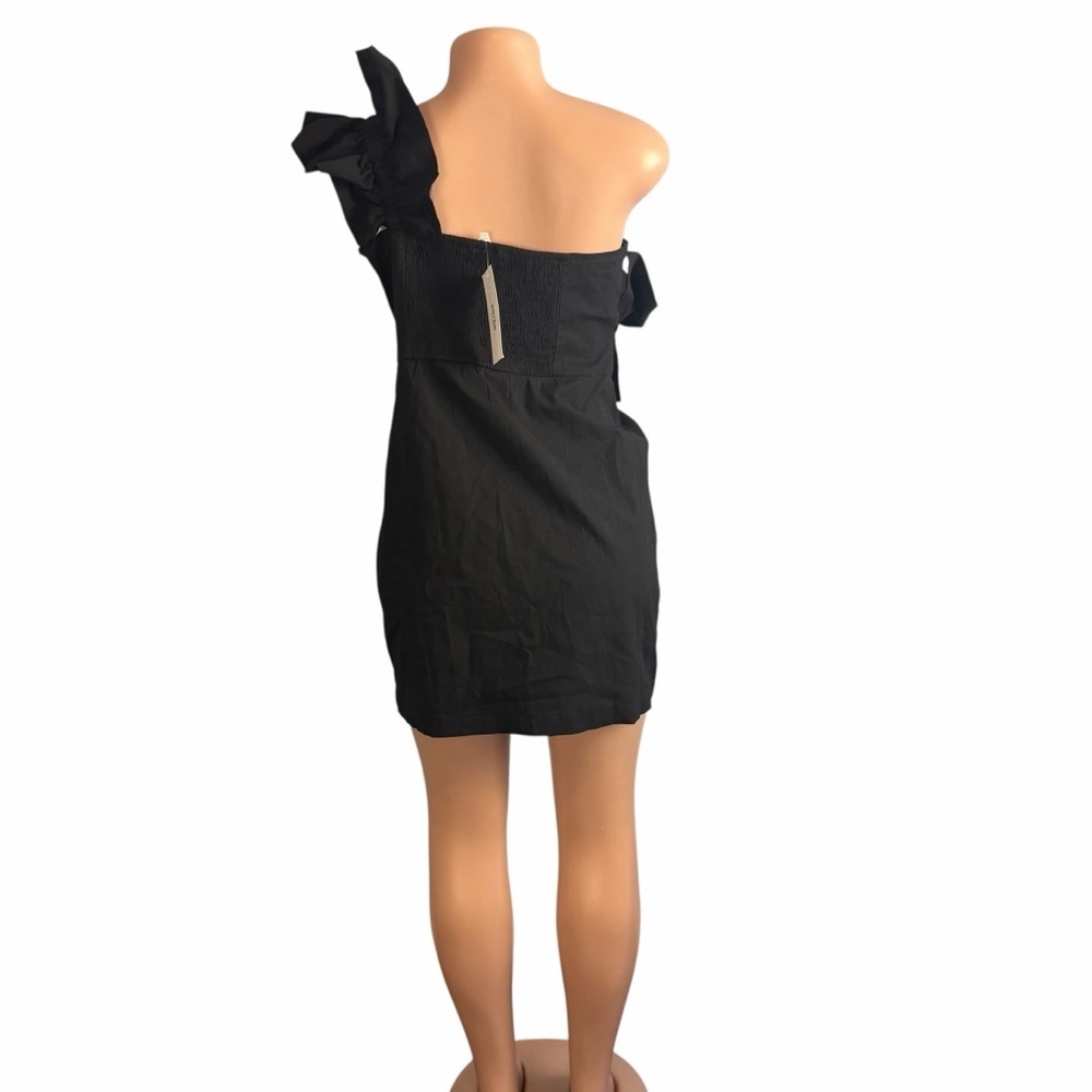 TCEC Black One-Shoulder Ruffle Dress - Picture 7 of 10